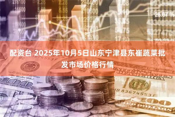 配资台 2025年10月5日山东宁津县东崔蔬菜批发市场价格行情