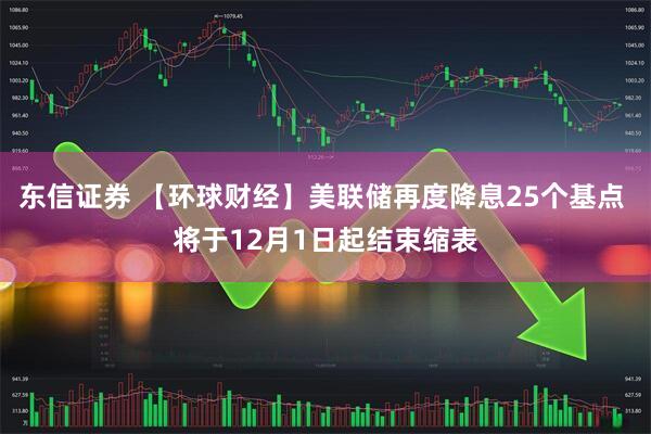 东信证券 【环球财经】美联储再度降息25个基点 将于12月1日起结束缩表